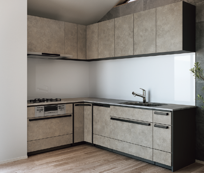 CENTRO L型キッチン