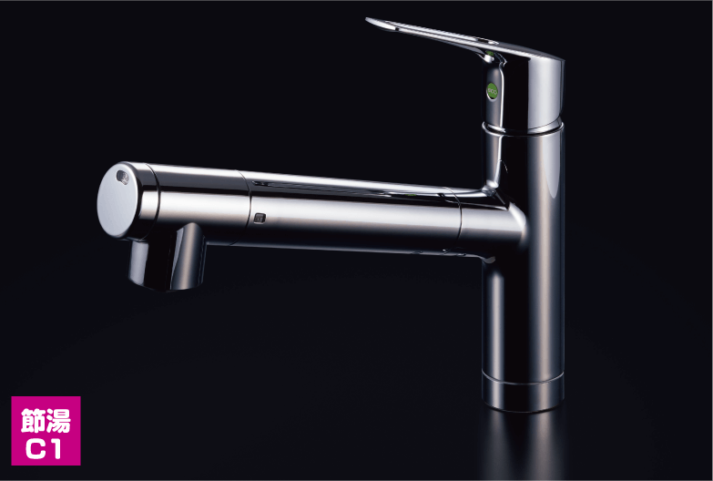 混合水栓サラサラワイドシャワー