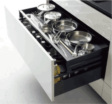 コンロ下ツールコンテナ