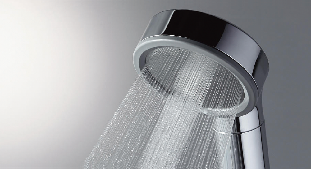 Ｗ水流シャワー