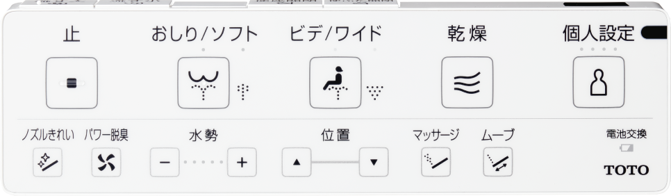 リモコン外観